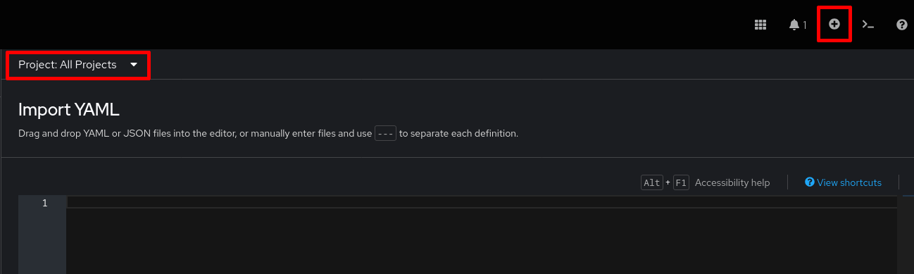 Import YAML